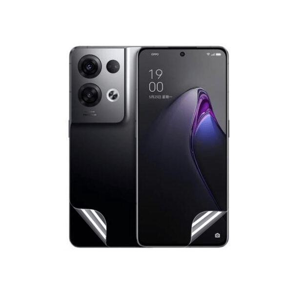 Kit Película Protectora de Hydrogel Frente e Verso para Oppo Reno 8 Pro 5G - Transparente