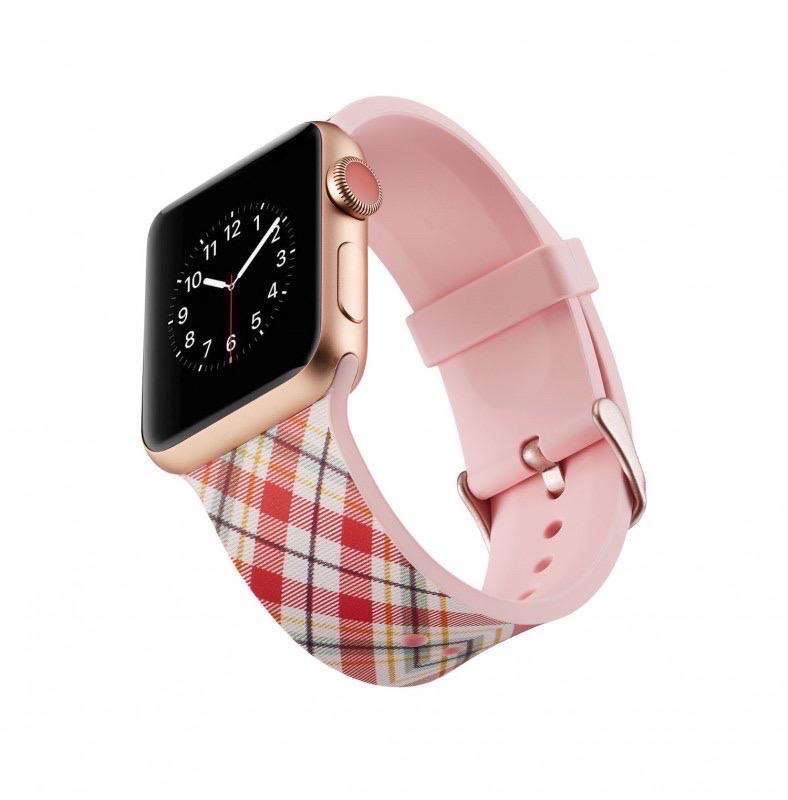 Bracelete Silicone Special One para Apple Watch Series 8 - 45mm  Rosa