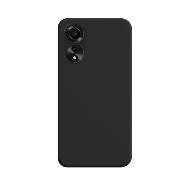 Capa Proteção Traseira Silicone GIFT4ME para Oppo A78 4G - Preto