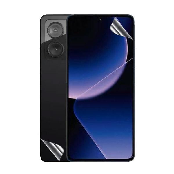 Kit Película ProtectOra de Hydrogel Frente e Verso GIFT4ME para Xiaomi Poco X6 Neo - Transparente